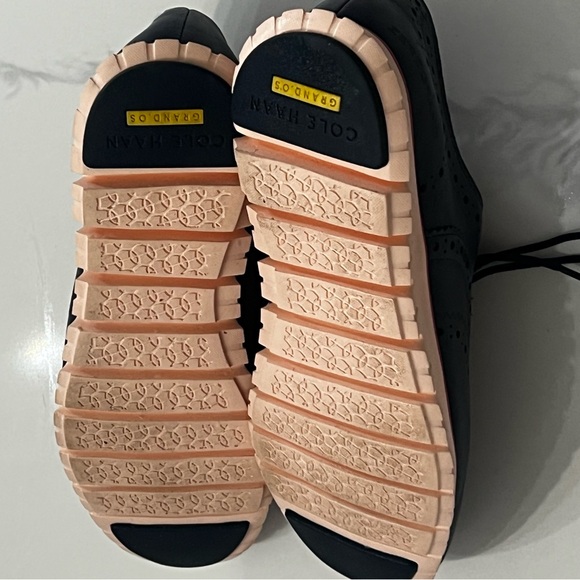 Cole Haan Women’s ZeroGrand O.S. Leather Blue Lace Up Comfort Shoes Sz 6.5 - Picture 8 of 8